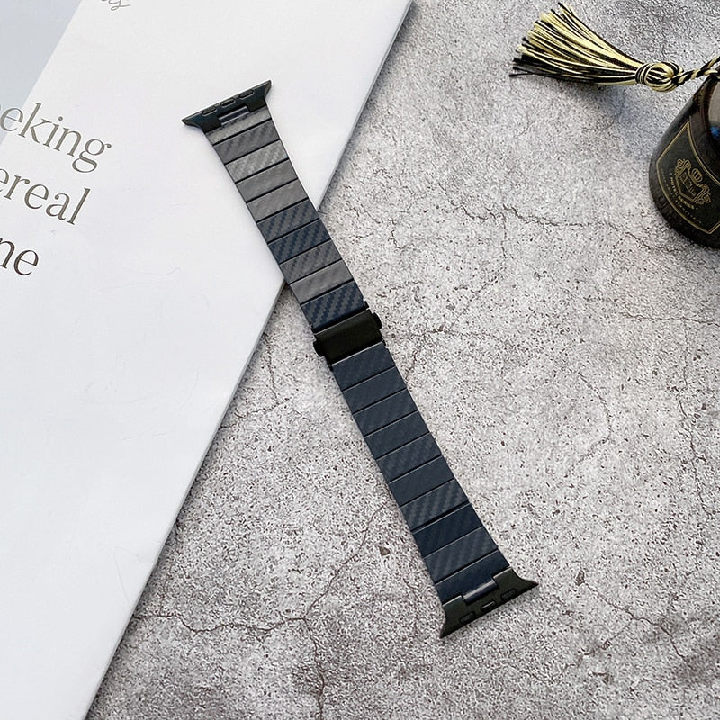 Lightweight Carbon Fiber Strap For Apple Watch - Premium Apple Watch Accessories from Dressmycell.com - Just $25! Shop now at Dressmycell.com Lightweight Carbon Fiber Strap For Apple Watch - Premium Apple Watch Accessories from Dressmycell.com - Just $25! Shop now at Dressmycell.com